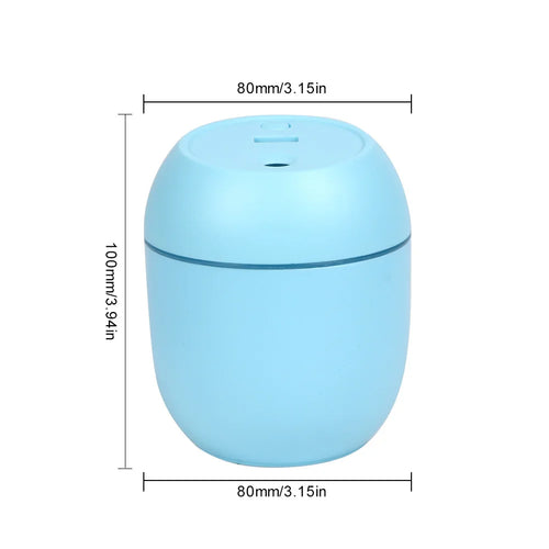 USB Mini Air Humidifier Aroma Essential Oil Diffuser For Home Car Ultrasonic Mute Mist Maker Diffuser with LED Color Lamp